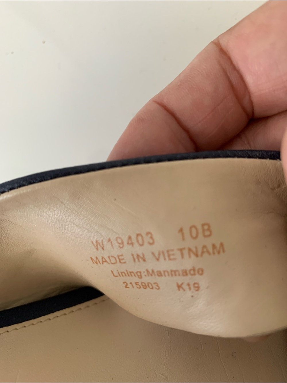 Cole Haan Navy Cross-Band Slingback Sandals Size 10 - Picture 7 of 8
